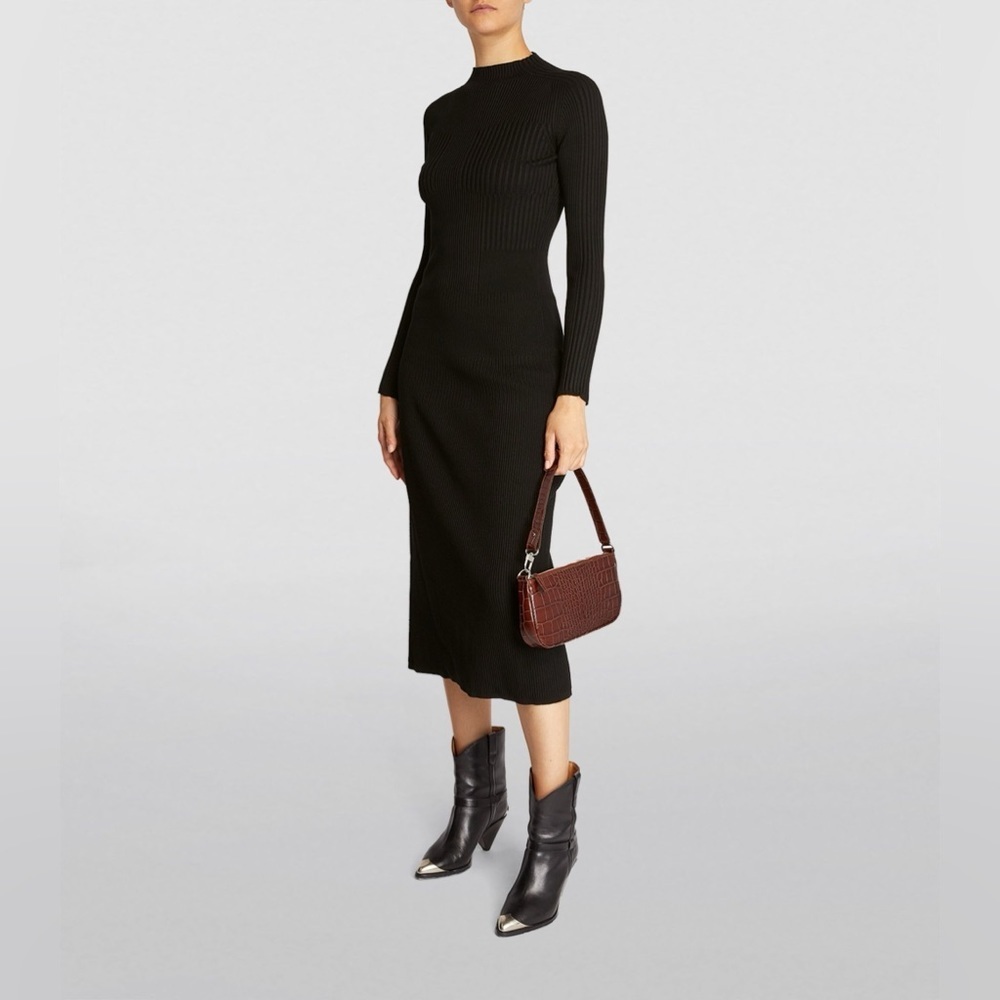 AERON Ribbed Cut-Out Lara Dress​​ - Picture 2 of 8